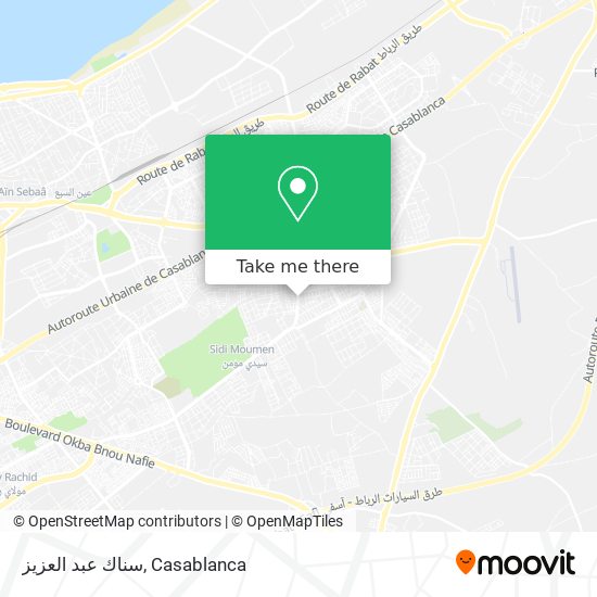 سناك عبد العزيز map