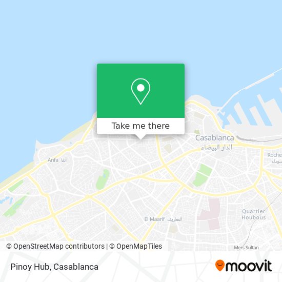 Pinoy Hub map