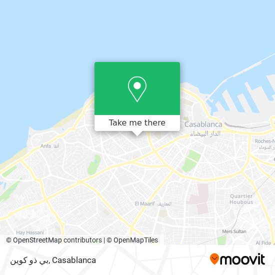 بي ذو كوين map