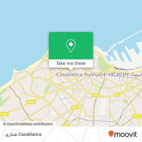 فنتازي, زنقة إبن السباديه أنفا, الدار البيضاء map