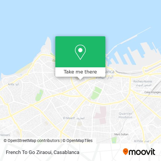 French To Go Ziraoui map