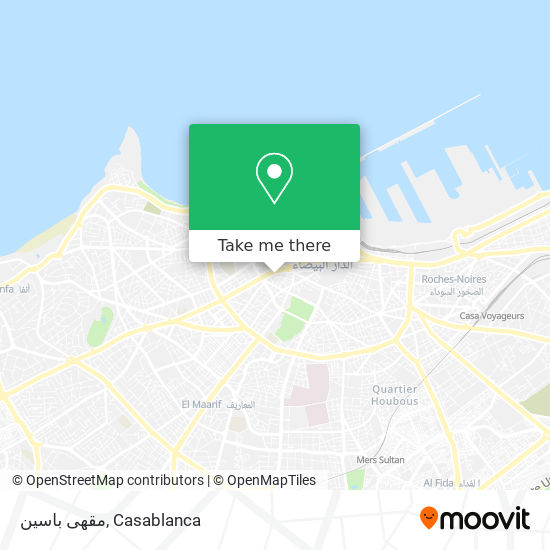 مقهى باسين map