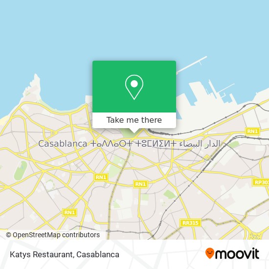 Katys Restaurant map