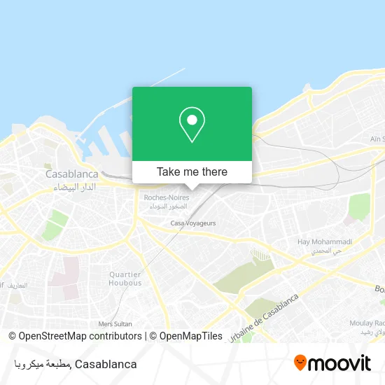 مطبعة ميكروبا map