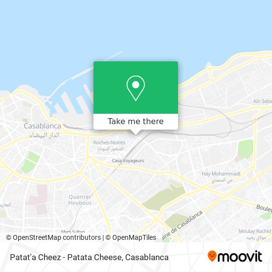 Patat'a Cheez - Patata Cheese map