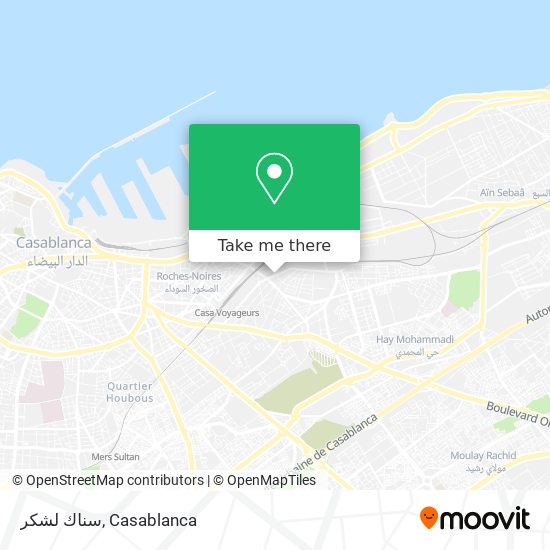 سناك لشكر map