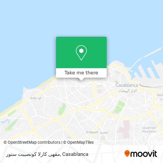 مقهى كارلا كونصيبت ستور map