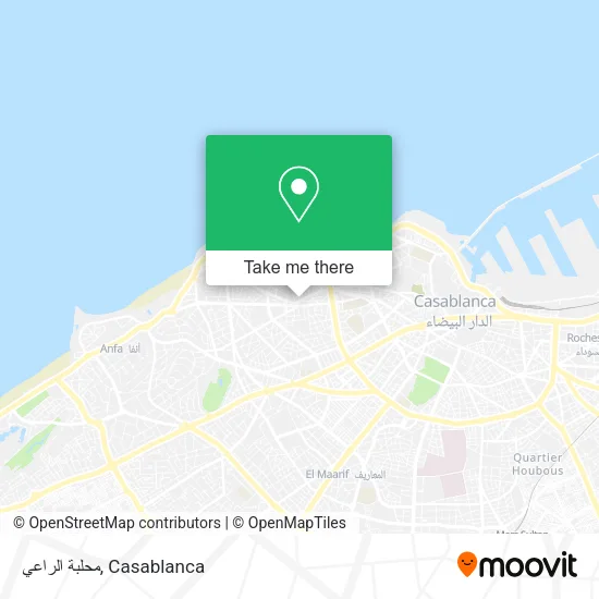 محلبة الراعي map