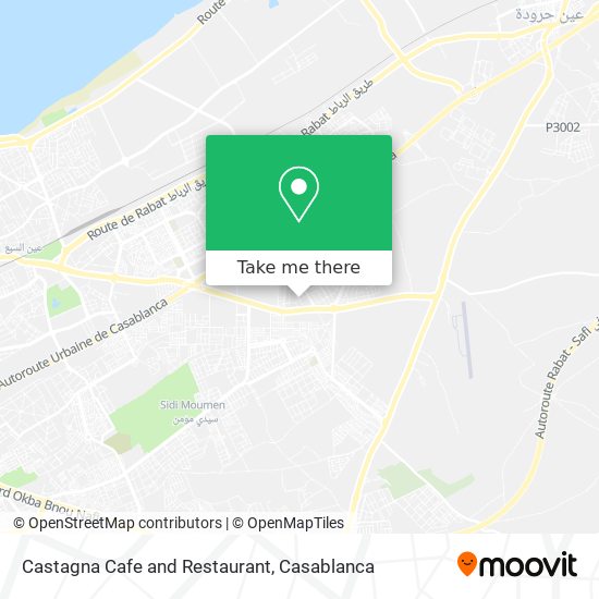 Castagna Cafe and Restaurant map