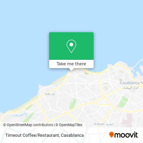 Timeout Coffee/Restaurant map