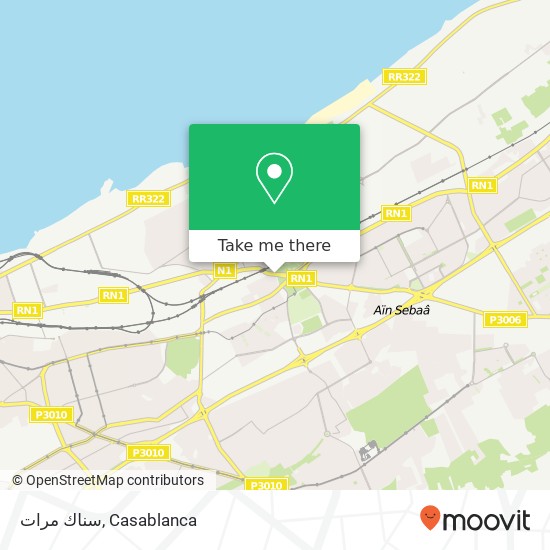 سناك مرات, سيدي البرنوصي, الدار البيضاء map