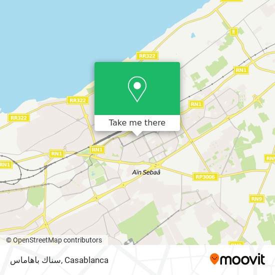 سناك باهاماس map