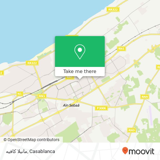 مانيلا كافيه, شارع غداوي عياس سيدي البرنوصي, الدار البيضاء map