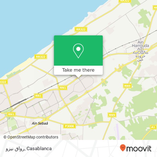 رواق نيزو, شارع الامام الليث ابن سعد سيدي البرنوصي, الدار البيضاء map