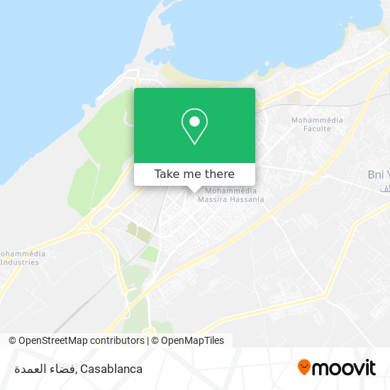 فضاء العمدة map