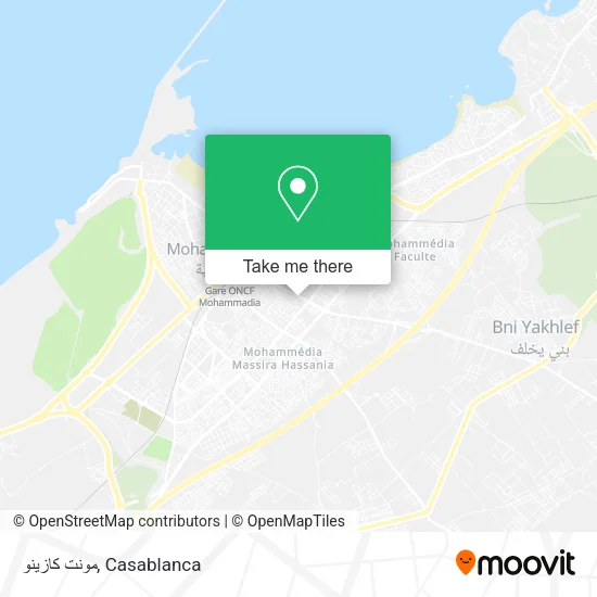 مونت كازينو map