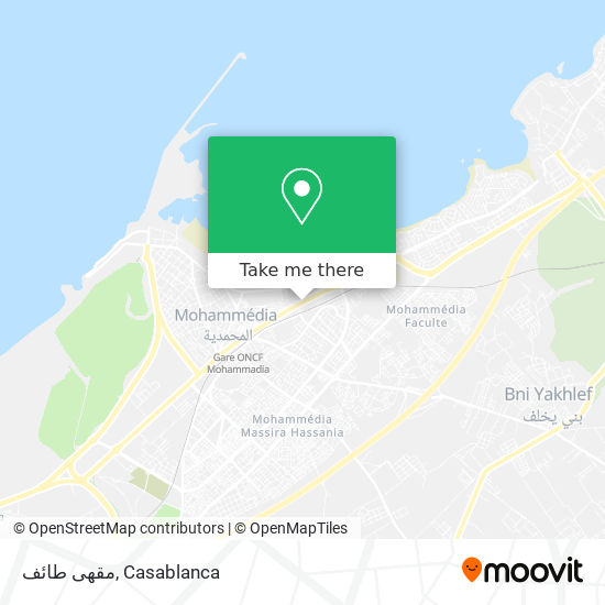 مقهى طائف map