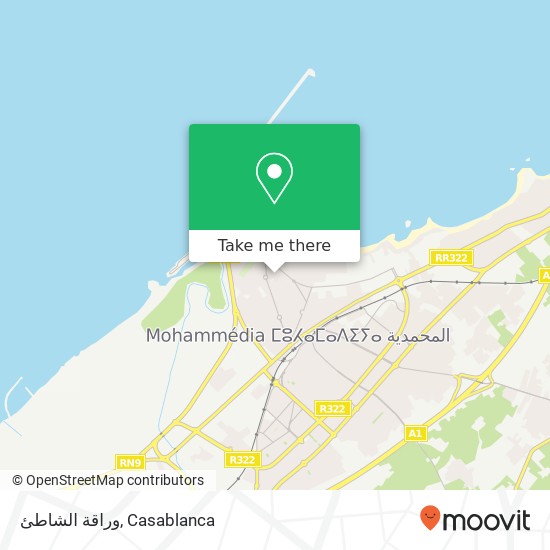 وراقة الشاطئ map