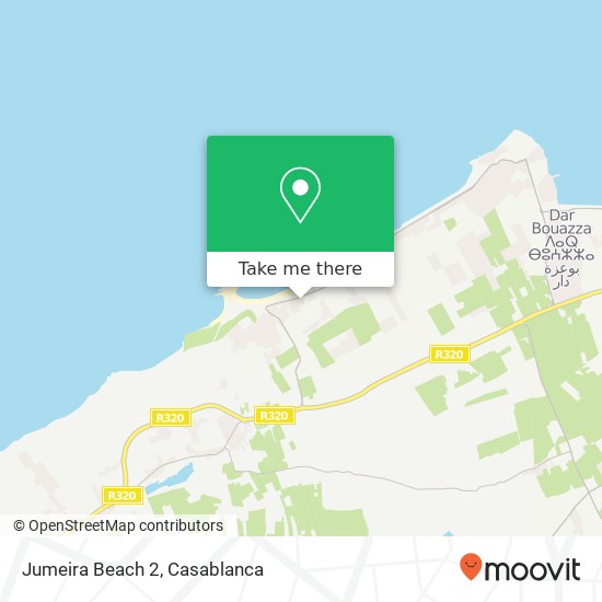 Jumeira Beach 2 map