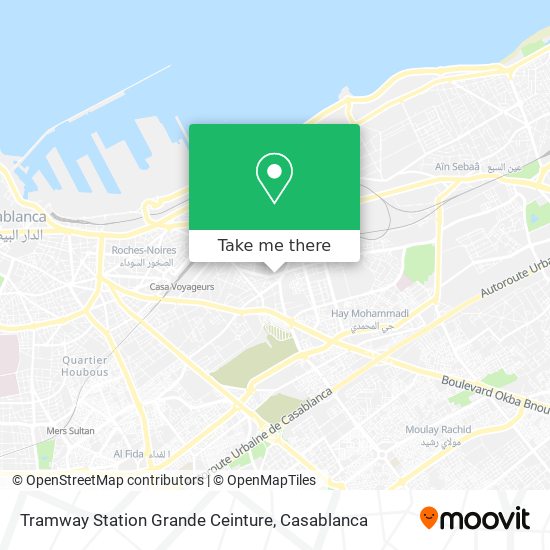 Tramway Station Grande Ceinture map