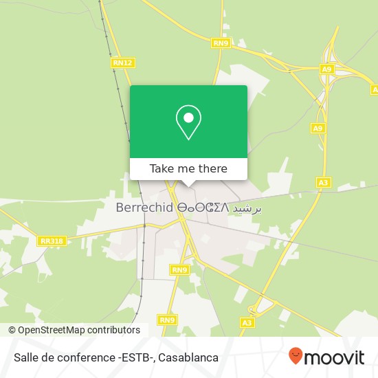 Salle de conference -ESTB- map