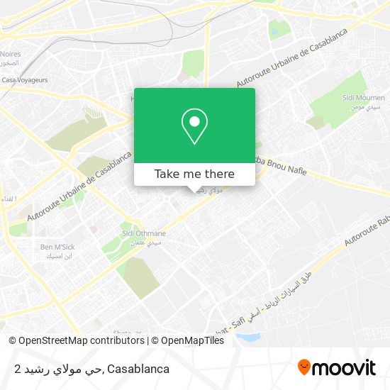 حي مولاي رشيد 2 map