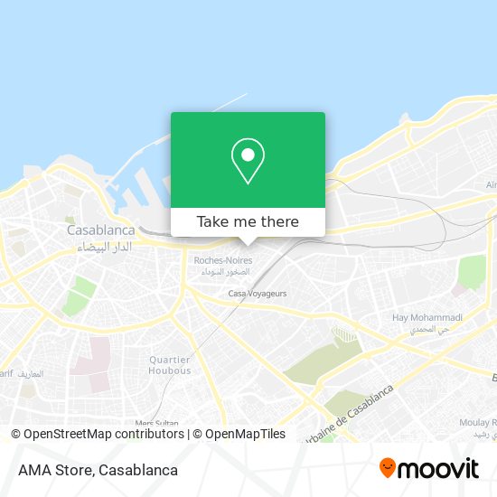 AMA Store map