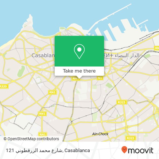 شارع محمد الزرقطوني 121 map