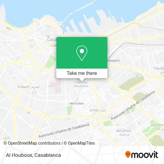 Al Houbous map