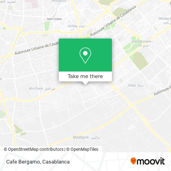 Cafe Bergamo map
