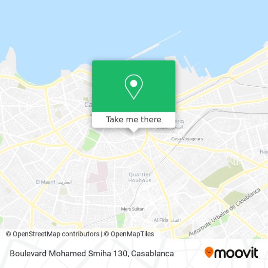 Boulevard Mohamed Smiha 130 map