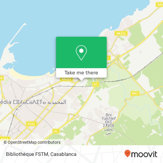 Bibliothèque FSTM map