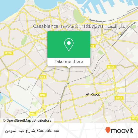 شارع عبد المومن map