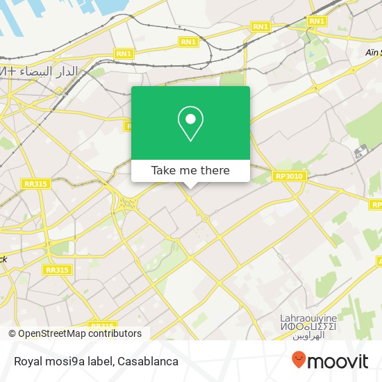 Royal mosi9a label map