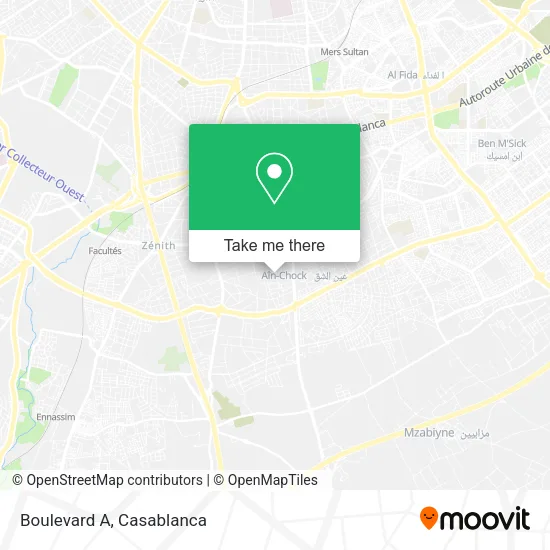 Boulevard A map