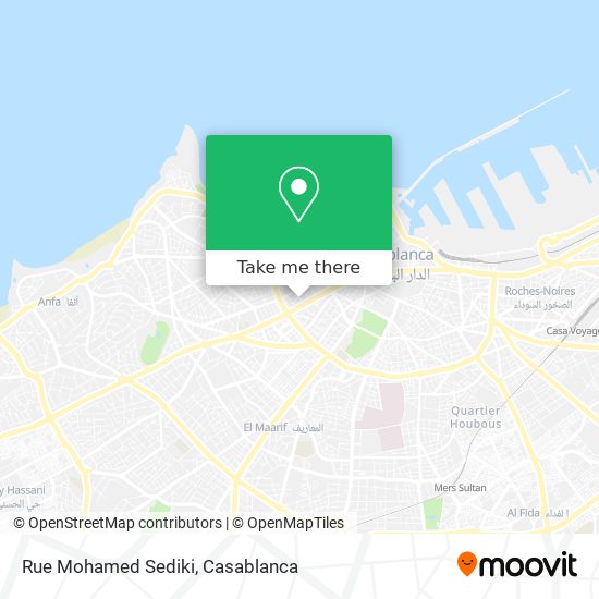 Rue Mohamed Sediki map