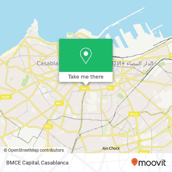 BMCE Capital map