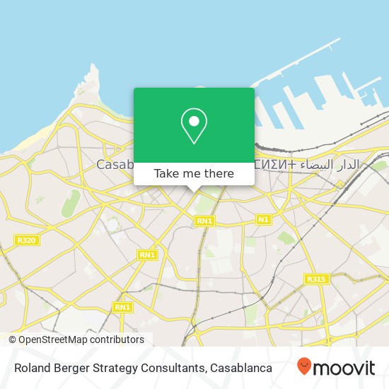Roland Berger Strategy Consultants map