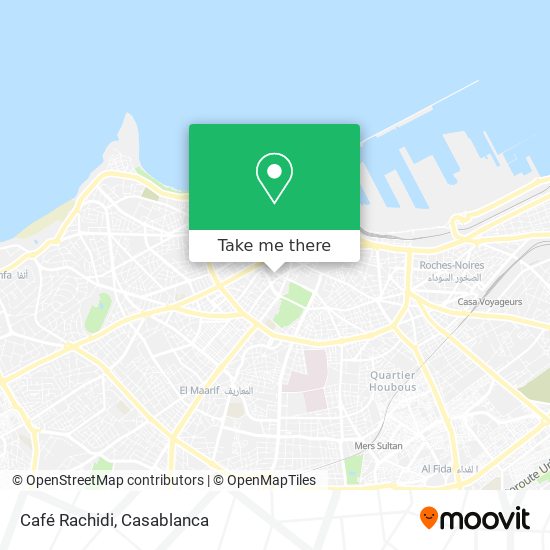 Café Rachidi map