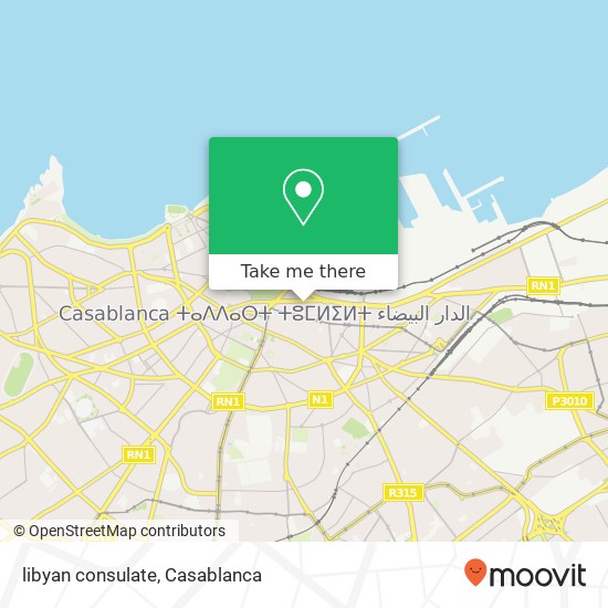 libyan consulate map