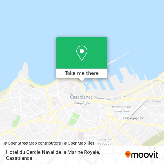 Hotel du Cercle Naval de la Marine Royale map