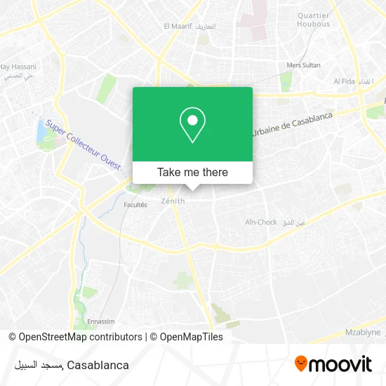 مسجد السبيل map