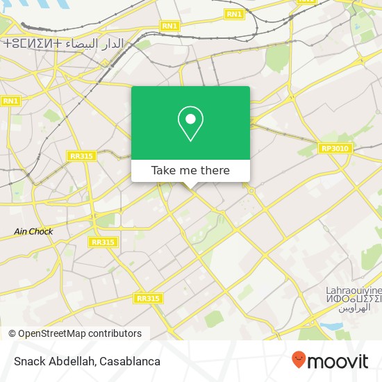 Snack Abdellah map