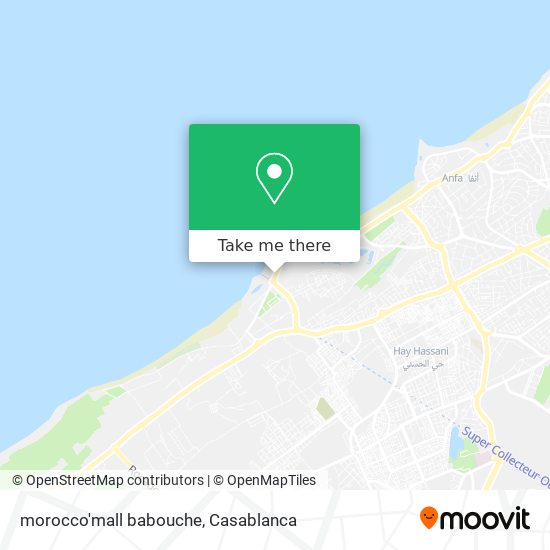 morocco'mall babouche map