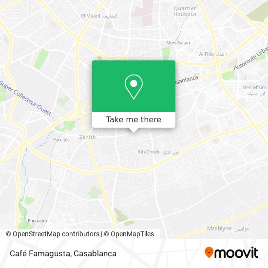 Café Famagusta map