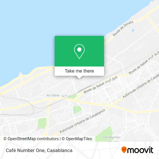 Café Number One map