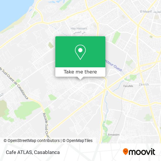 Cafe ATLAS map