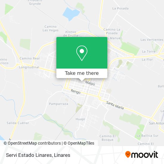 Mapa de Servi Estado Linares