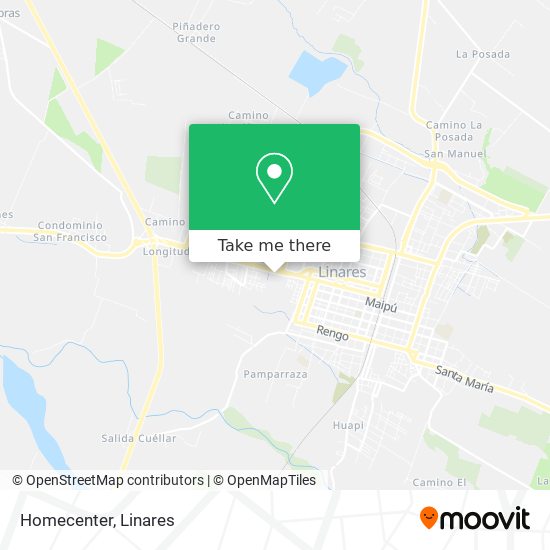 Homecenter map