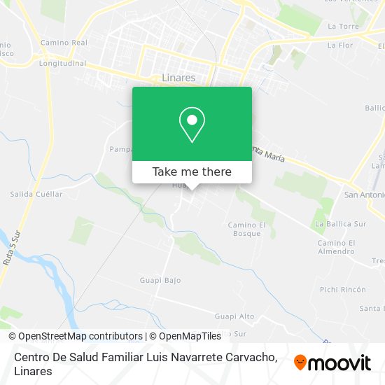Centro De Salud Familiar Luis Navarrete Carvacho map